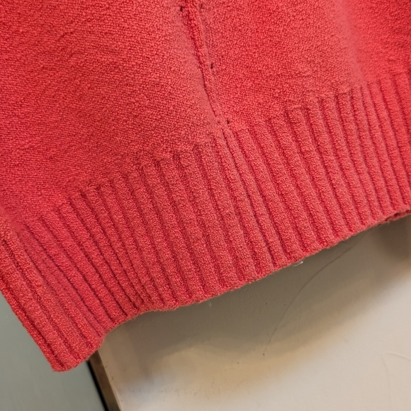 NWOT Anthropologie Moth Zurich Hooded Sweater Orange XXSP - Picture 7 of 12